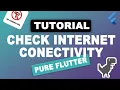 Flutter Tutorial Flutter Connectivity Check Check Network Connection Network Connectivity 2023