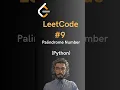 LeetCode Palindrome Number - Python