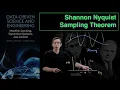 Shannon Nyquist Sampling Theorem