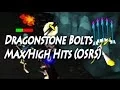 Dragon Bolts Hits Oldschool Runescape