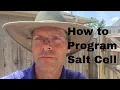 How to Program the Salt Cell on a Hayward OmniLogic System