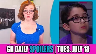 General Hospital GH Daily Spoilers Update for Tuesday July 18th