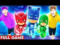 Download Lagu LANKYBOX Playing PJ MASKS: HEROES OF THE NIGHT! (NEW GAME *FULL GAMEPLAY WALKTHROUGH*)