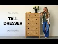 How to Build a Tall Chest of Drawers An EASY DIY Dresser Build