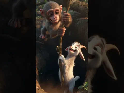 monkey help🥹 #monkey #trending #viral