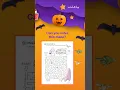 Solve This Halloween Maze Free Printables