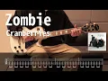 Download Lagu Cranberries - Zombie l Guitar cover \u0026 TAB l 일렉기타 입문 쉬운곡, 타브악보