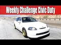 Forza Horizon 5 Weekly Challenge Civic Duty - Hard Charger Skill