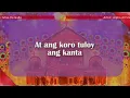 MISA DE GALLO - Alpha All-Star (Lyric Video) OPM Christmas