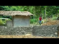 Download Lagu Building a stone fish pond bank, a great project of a young girl - Phùng Thị Chài