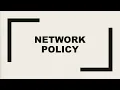 Kubernetes Security 1 - Network Policy for Kubernetes Cluster