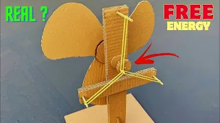 free energy cardboard ventilator diy