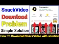 Lagu How To Download SnackVideo App |Snack Video This item is not available in your country
