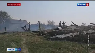 В Черлакском районе введён особый режим ЧС