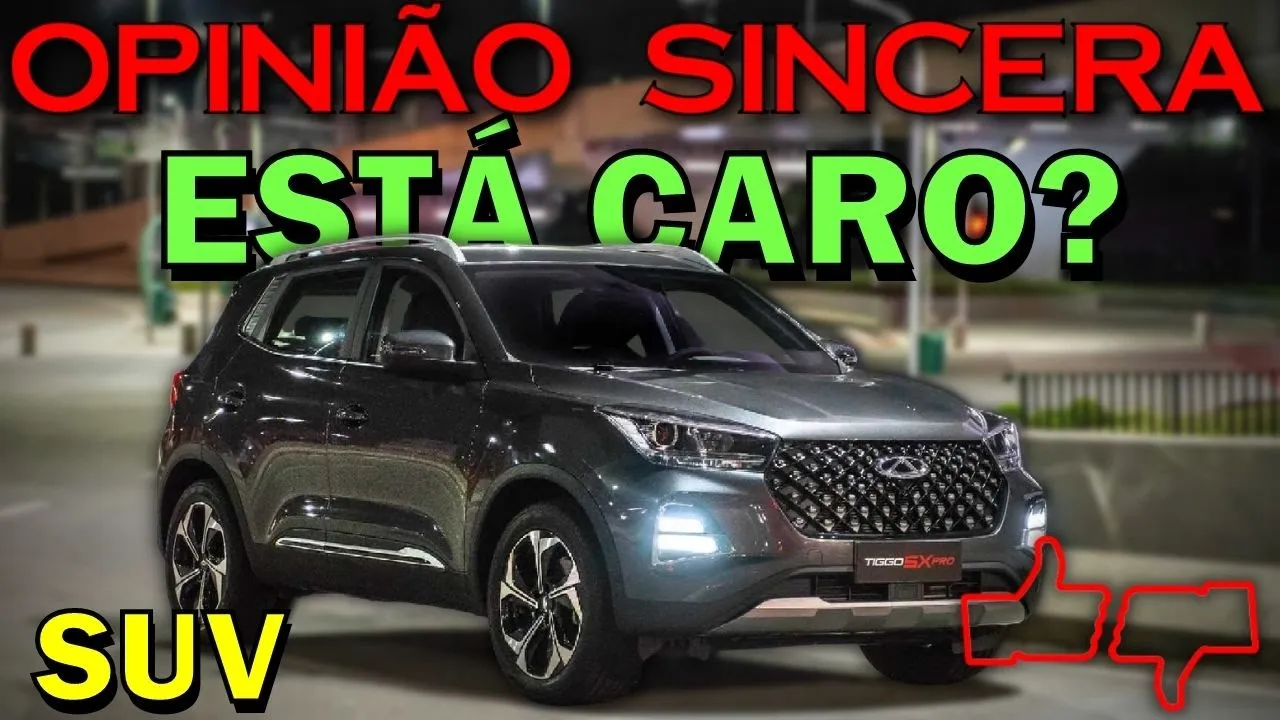 Chery Tiggo 5X PRO enfrenta Jeep Renegade, Hyundai Creta e VW T-Cross na disputa de SUV Compactos!