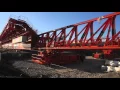 Mersey Gateway Bridge - Moving the MSS into first launching position