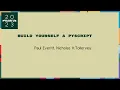 Talks - Nicholas H Tollervey Paul Everitt Build Yourself a PyScript