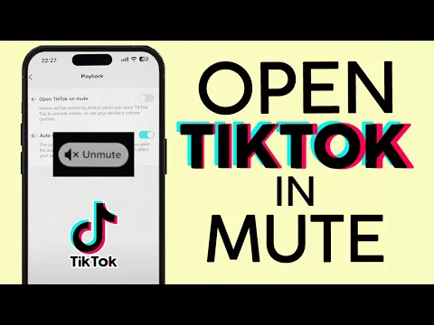 Download MP3 How to Open Tiktok in Mute | Mute Tiktok Volume When You Open App (2023)