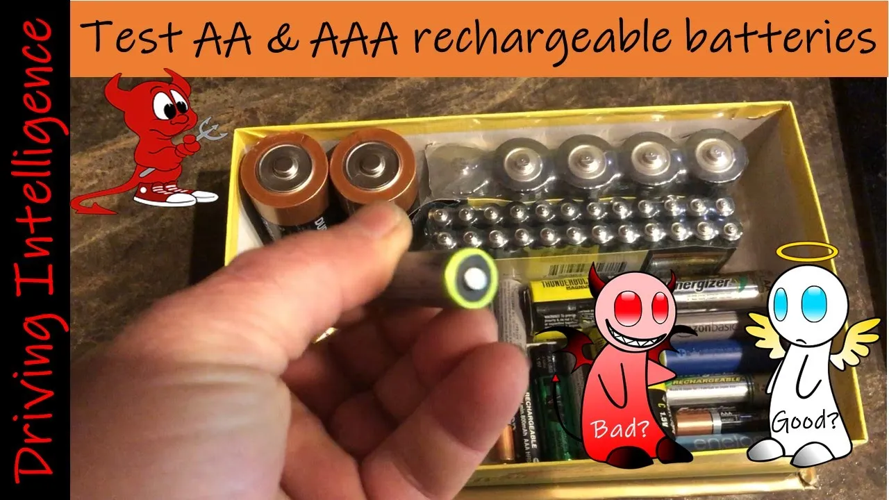 How To Test Rechargeable AA & AAA NiCD / NiMH Batteries: Use A Cheap, Simple & Effective Tool