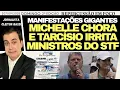 Download Lagu QUANTOS MIL NA PAULISTA, DIREITA REÚNE MULTIDÃO, MICHELLE BOLSONARO EMOCIONA, TARCÍSIO e SILAS x STF