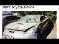 Stockton Pick-N-Pull Celica junk yard parts hunt 23 Tsunami side skirts TRD muffler