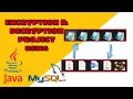 ENCRYPTION AND DECRYPTION JAVA PROJECT Java web-based Project Using Java MySQL JSP Servlet