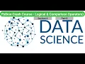 Python for Data Science Tutorial Python Crash Course Python Dictionary Logical Operators
