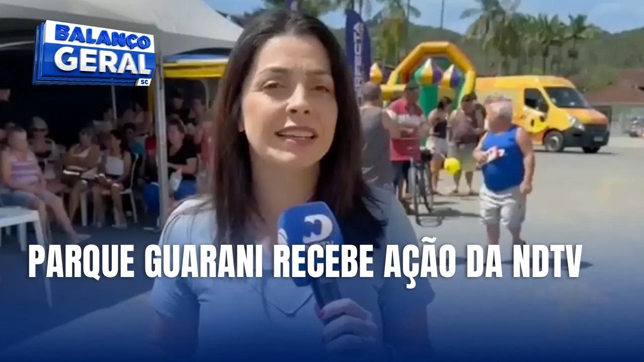 Ação da NDTV leva serviços gratuitos ao Parque Guarani, em Joinville