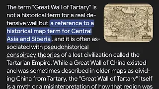 The Great Wall of Tartary The real truth of the great wall of china