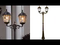 Royal Bulb Solar Lamp Post - Double Lamps Solar Lights for Any Outdoor Setting