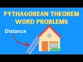 Pythagorean theorem Word Problems