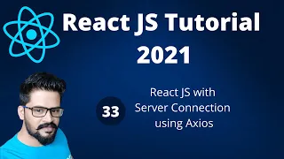 33 React with Server Connection Http using Axios React JS Tutorial 2021 NAVEEN SAGGAM