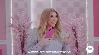 اعلان موبايل موتورولا ايدج 2025 يسرا الجندي ويارا الجندي واااااااااااااو 