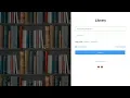 Build a Library web application with Vue JS Node JS and SQL or MongoDB using ScaffoldHub