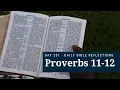 DAY 201 Proverbs 11-12 The Bible in A Year