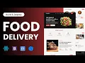 Build and Deploy Fully Responsive Modern Restaurant Food Delivery Website with React JS Bootstrap5
