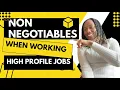 How to be a high profile Nanny job Non Negotiable Nanny Tips