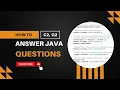 How to Solve Questions Using Java Declaring Variables Getting User Input in NetBeans C2 Q2