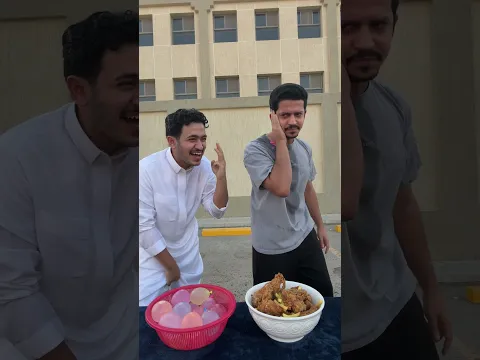 تحدي البالونات والأرقام 🔥😂 #challenge