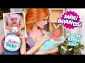 ZURU 5 Verras mijn mini-BABY! Zijn ze Barbie-formaat? Mini Brands Capsule Unboxing