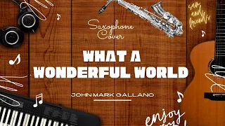 Download What A Wonderful World (Saxophone Cover) John Mark | SamAndFriends MP3