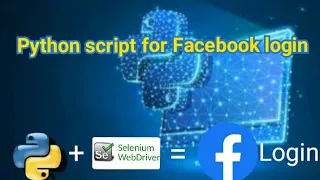 Facebook login automated Browser testing with Python and Selenium