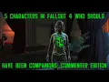 Download Lagu 5 Characters in Fallout 4 That Should Have Been Companions: Commenter Edition