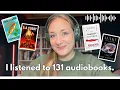 Best books of 2025 I Listened to 131 books These Were My Favorites