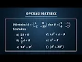 Operasi matriks Matematika kelas XI