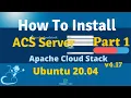 How To Install Apache Cloud Stack Management Server 4 17 On Ubuntu 20 04