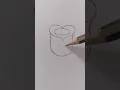 Draw roses step by step