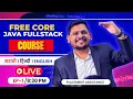 Java Full Stack Tutorial for Beginners Learn Java Step-by-Step 100 Job Assistance