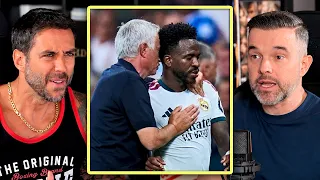 Forofo madridista hace malabares para defender al MADRID de Mourinho