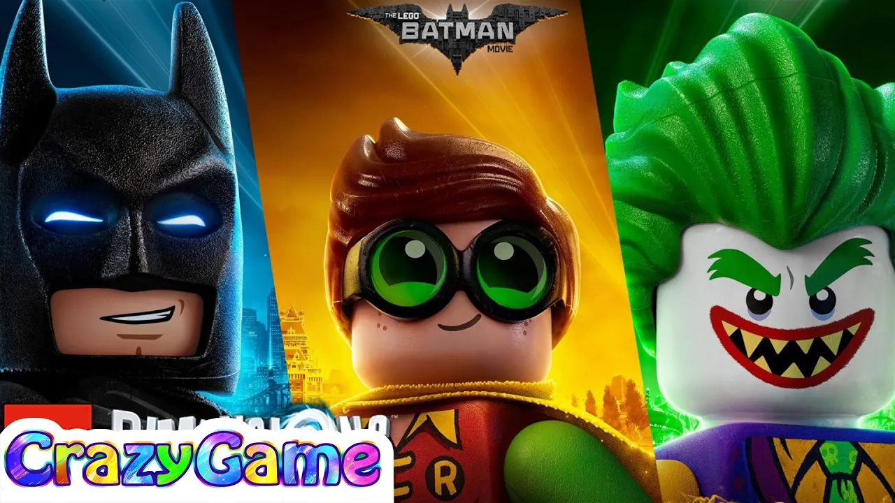 The LEGO Batman Movie - Batman And Joker Save Gotham. 